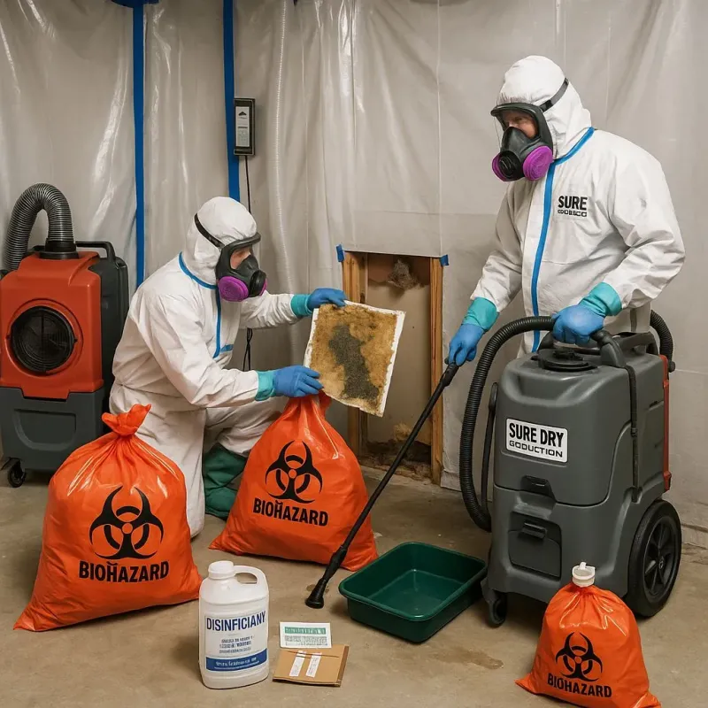 Contaminated Water Handling Protocols process in Stanly County, NC