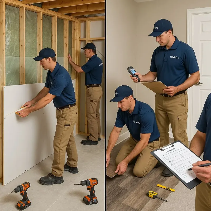 Repairs and Reconstruction process in Stanly County, NC