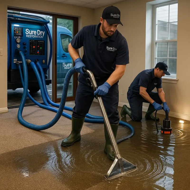 Water Extraction and Removal process in Stanly County, NC